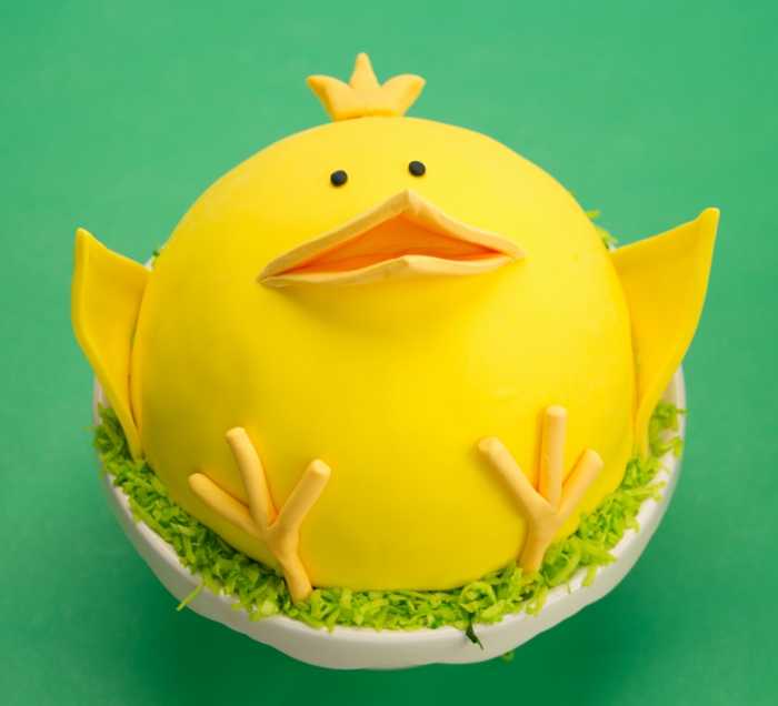 фантазия торти жълт ostertorte Великден пиле