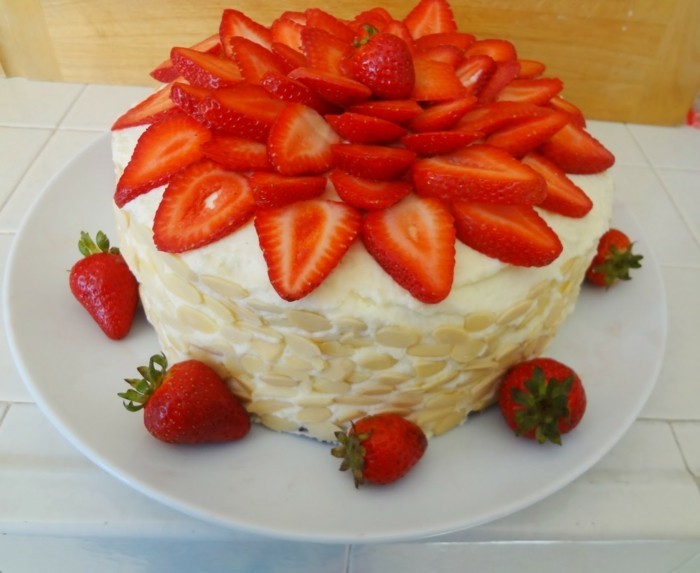 tartes fantaisie tarte mascarpone aux fraises
