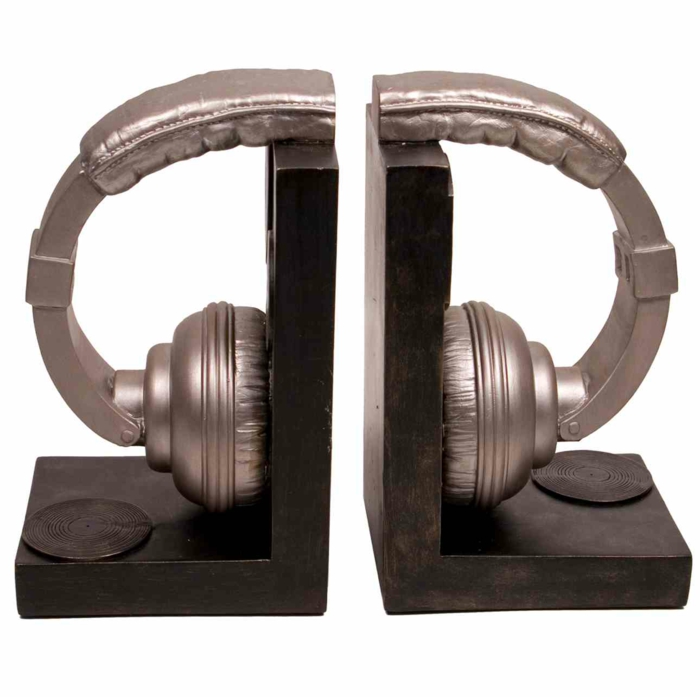 bookends θέτουν ιδέες βιβλίων ακουστικών DIY