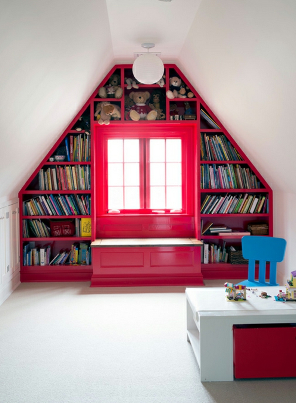 ράφια οικοδομήσουμε το δικό σας σπίτι βιβλιοθήκη σοφίτα πίσσα