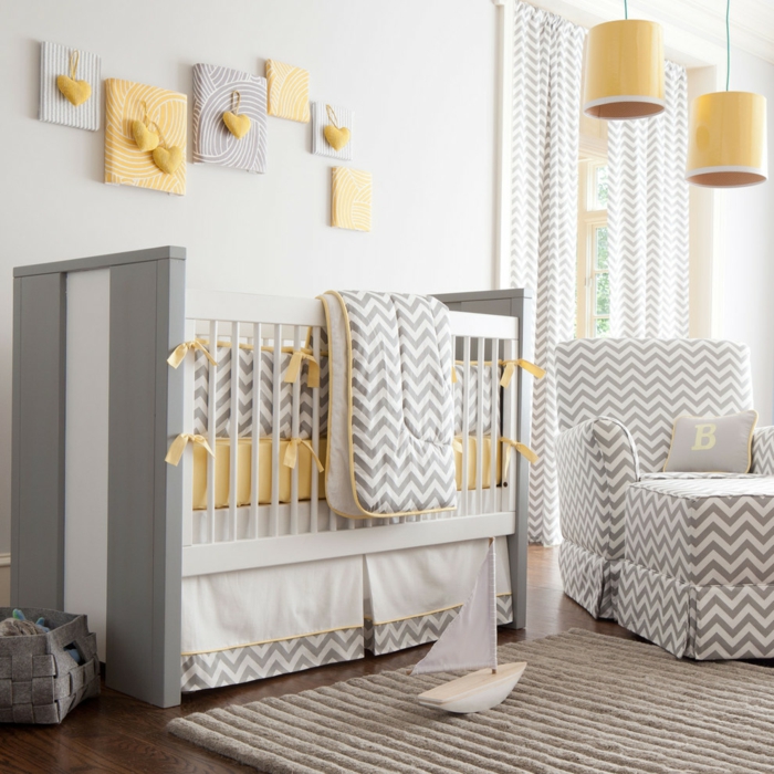 לקנות מיטה התינוק סריג המיטה עיצוב מזרנים מצעים צהוב תלוי מנורות