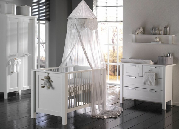 diseño de camas de bebé diseño de habitación de bebé suelo más oscuro