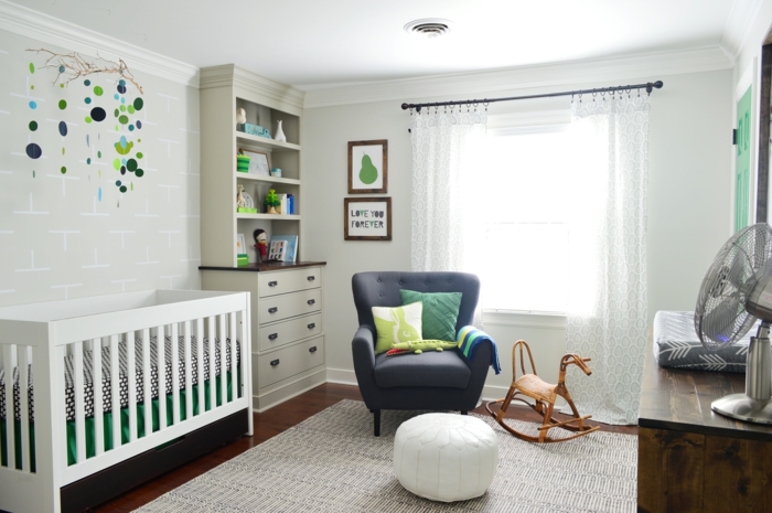 מיטות תינוק, עיצוב, מזרנים, תינוק, חדר, וילונות, לזרוק, כרית