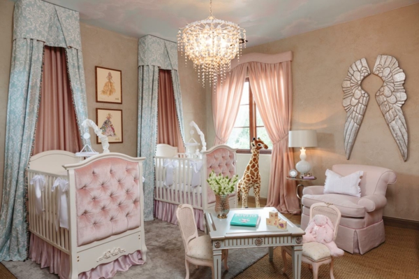camas de bebé lujosa habitación de bebé marco dos niños