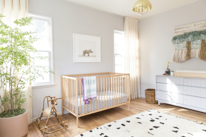 camas de bebé diseño simple theanimalprintshop niños alfombra planta