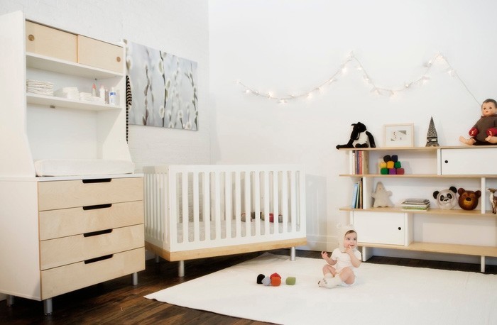 sala de bebé habitación de bebé diseño conjunto brillante