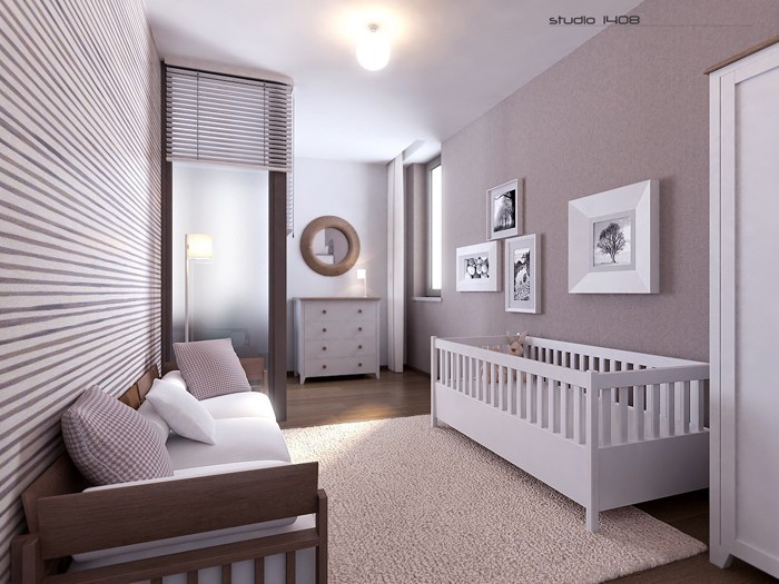 diseño de habitación de bebé habitación de bebé moderno