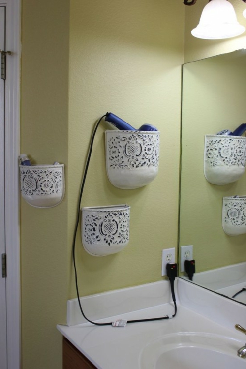 vybavení koupelny stěnové květináče