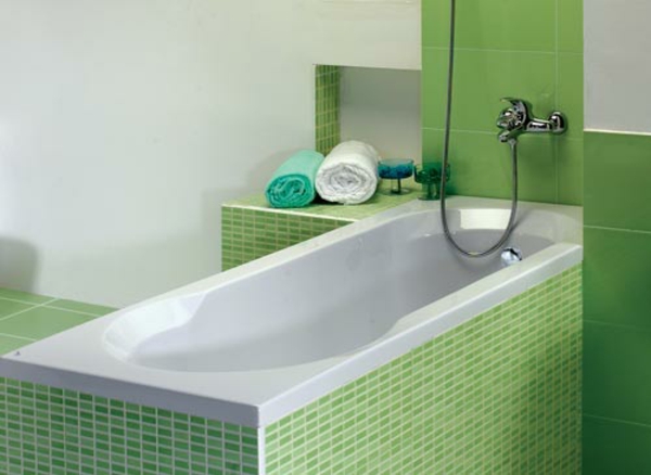 浴缸瓷砖浴室瓷砖绿色