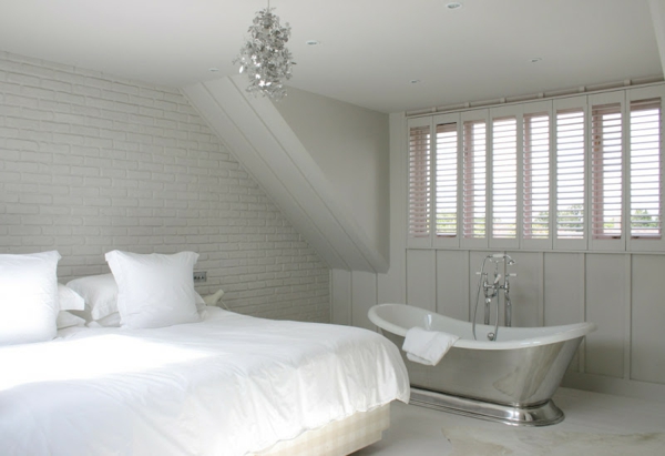 badekar soveværelse valentines dag romantisk sengetæppe metallisk