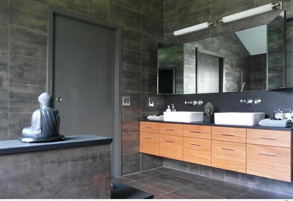 баня дизайн съвременни плоски баня декорация шкафове