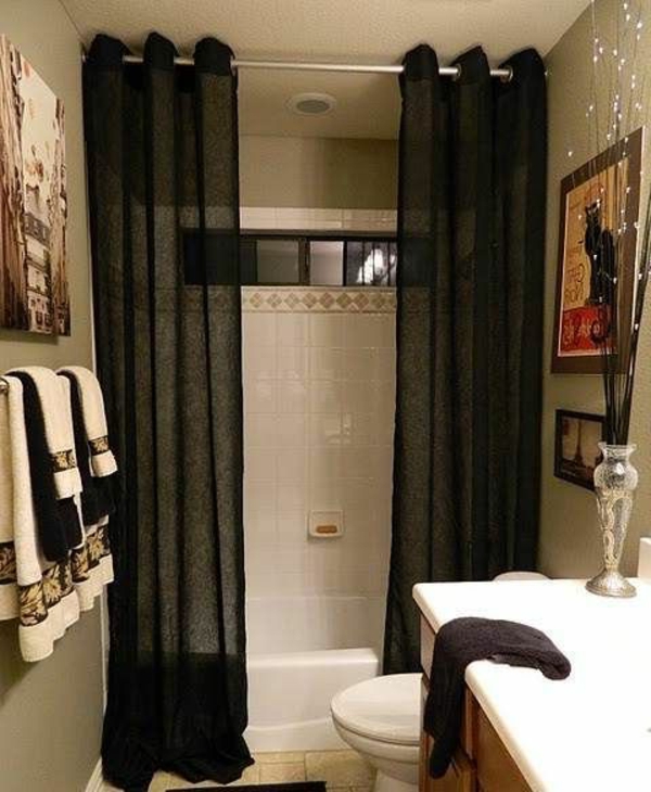 bathroom ideas bathroom curtains shower curtain black deco ideas