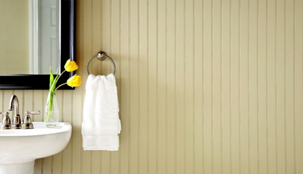 salle de bains mur peinture jaune mur peinture pastel peinture jaune murs