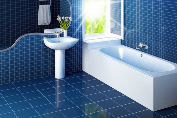 azulejos del baño azulejos del piso azulejos de mosaico