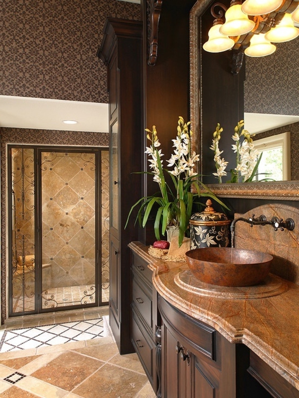 bathroom design bathroom tiles copper sink