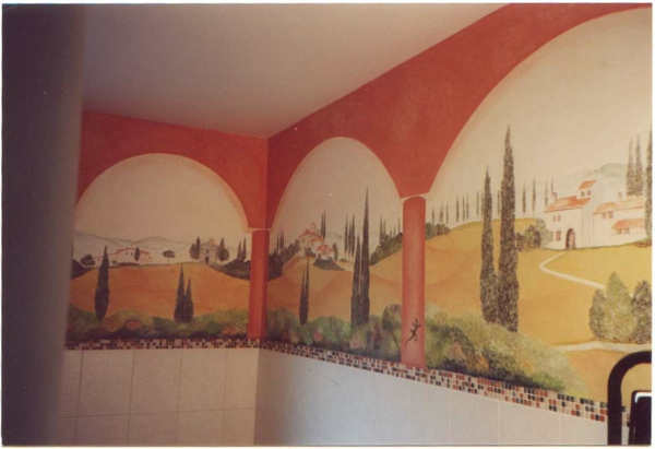 баня дизайн плочки за баня стена декорация