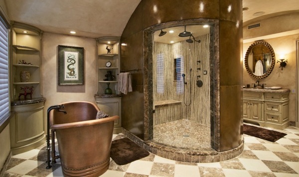 badkamer design badkamer design ideeën koperen badkuip