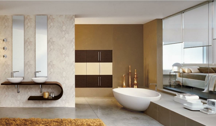 мебели за баня елегантни златни елементи