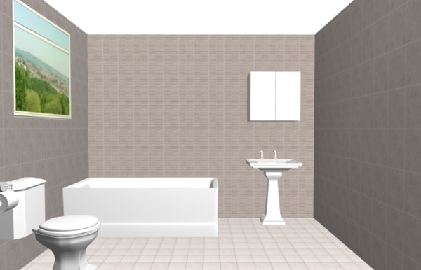 σχεδιαστής του μπάνιου σε απευθείας σύνδεση 3d απεικόνιση ιδέες σχεδιαστής μπάνιο δωμάτιο μπάνιο