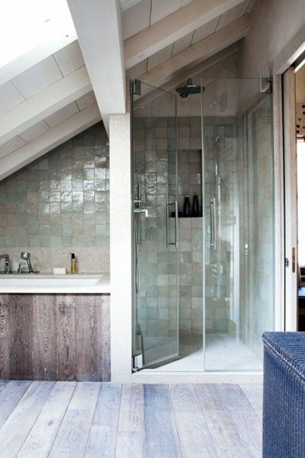 diseño de baño para paneles de madera de baño pequeño