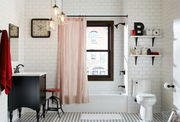 évier design meuble de salle de bain avec meuble sous-vasque en carrelage noir