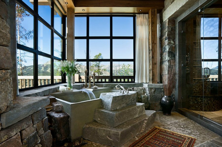 浴室家具仿古浴室家具玻璃幕墙窗户
