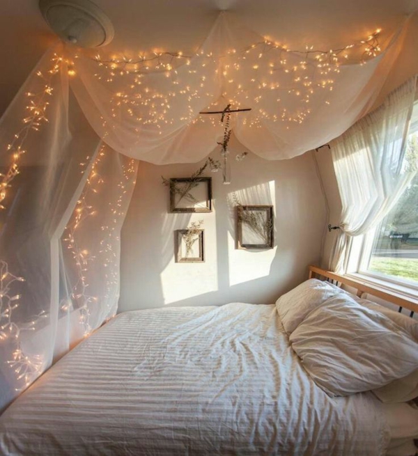 سرير المظلة غرفة الشباب الأفكار