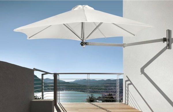 balkon haven parasol ideer fortelt haven væg