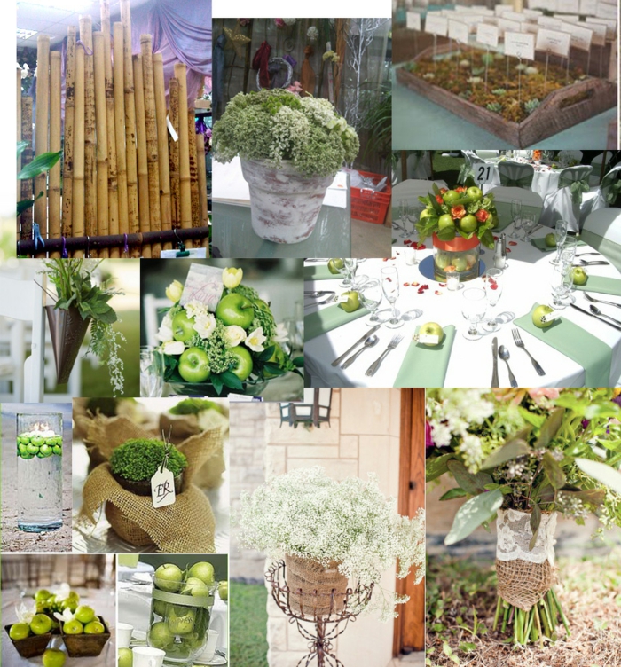 竹装饰竹棒创意桌子装饰植物水果房间隔板