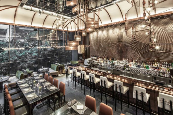 מסעדה המסעדה הגדולה תאורה התחמושת מסעדה בסין