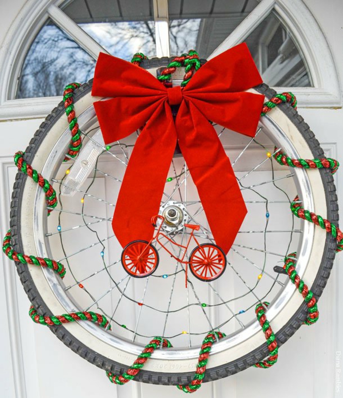 ideas ideas diy ideas furnishing ideas bicycle pages christmas decoration