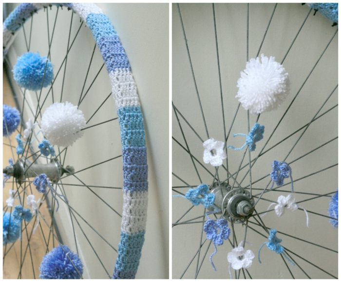 ideas ideas diy ideas furnishing examples bicycle pages weihnachtsdeko2 strickgraffity