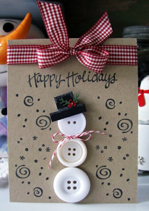 crafting ideas for christmas christmas cards crafting snowman