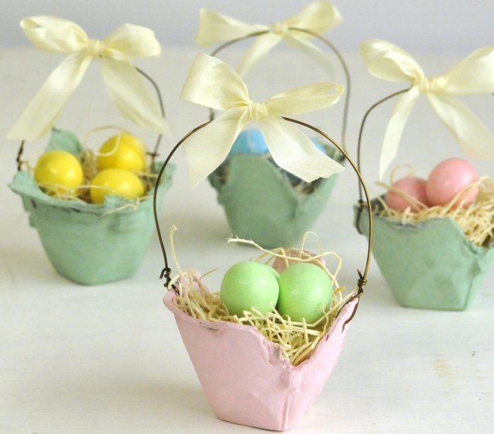 craft ideas Πασχαλινά αυγά κουτί πασχαλινά αυγά χρωματισμένα