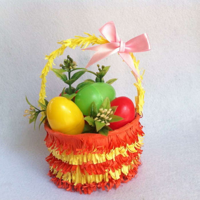 crafting Easter easter basket χειροτεχνία πλαστικά αυγά πασχαλινά αυγά