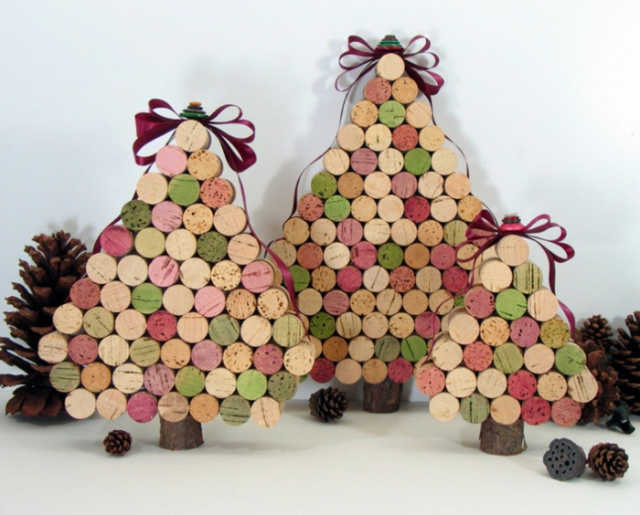 crafting ideas christmas beautiful deco ideas fir tree crafts acorns