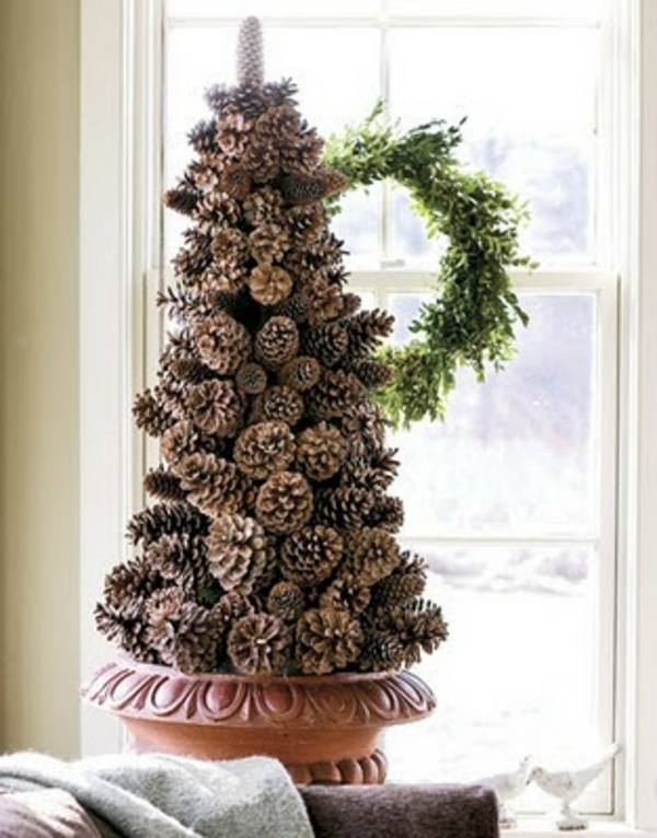 crafting ideeën voor christmas cones kerstboom