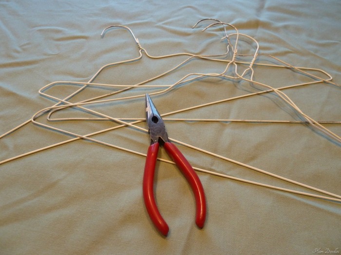 bricoler avec fil avec pinces à linge bricolage idées matériaux