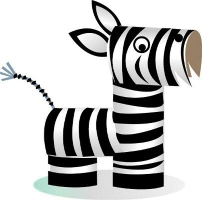 diy ideeën decoratie ideeën tinker met kinderen zebra