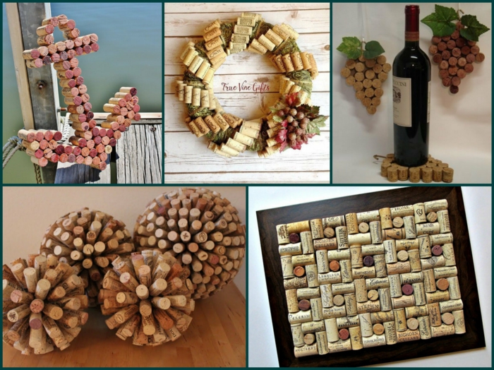 crafting with cork craft ideas deco ideas diy ideeën tray van kurk wijn
