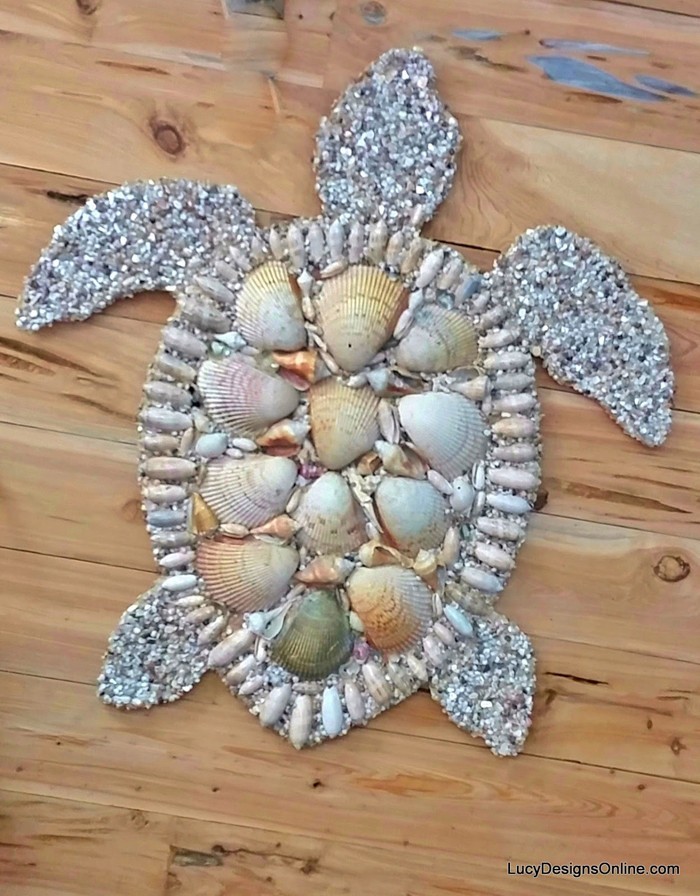 tinker with shells summer holiday tinker with natural materials diy ideas lucky charm