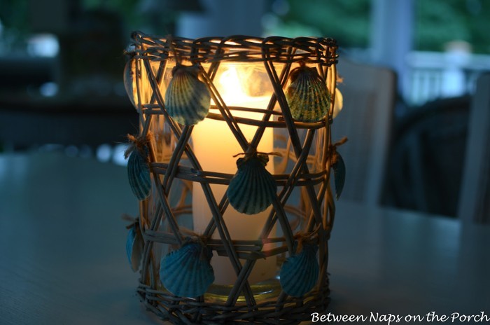 tinker with shells summer holiday tinker with natural materials diy ideas make wind lights