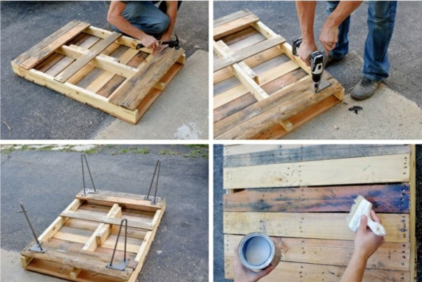 construire avec des outils de palettes bricolage table basse construire vous-même