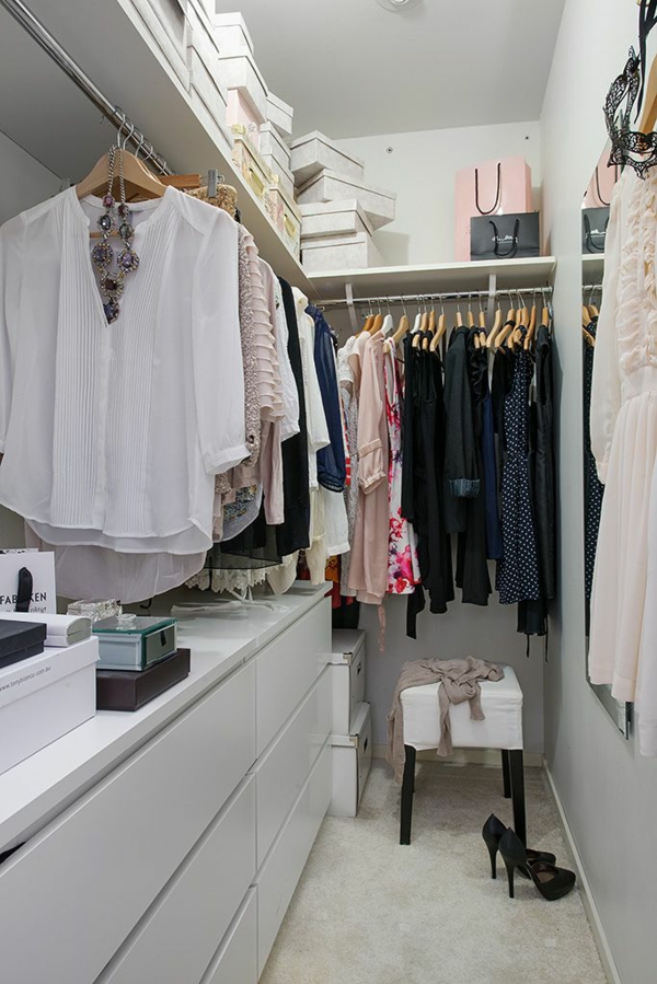 walk-in garderobe omklædningsrum opbygge dine egne ideer garderobe