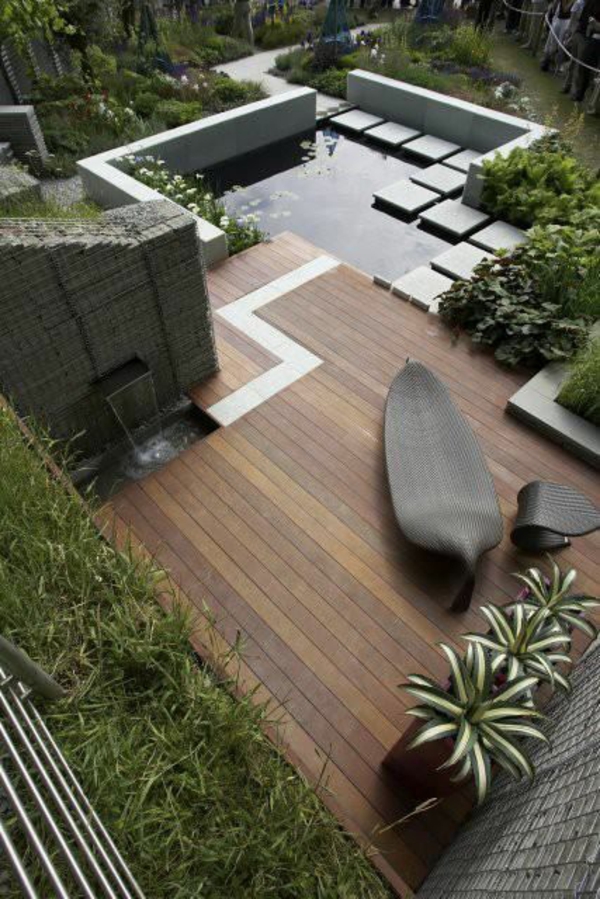 exemples d'idées de décoration de jardin design jardin moderne