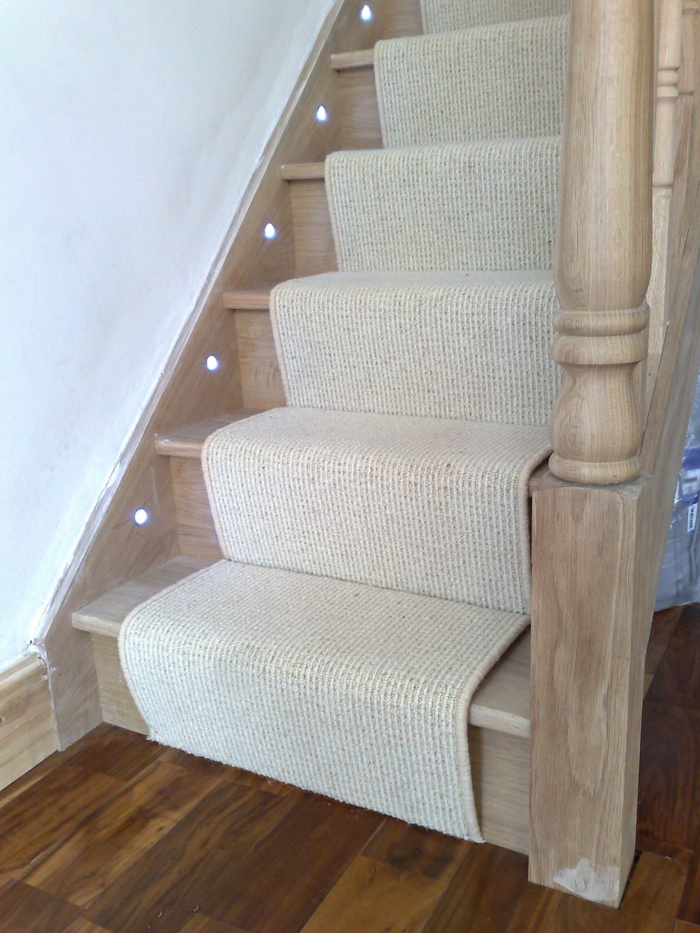 φωτισμός σκάλες δρομέας χαλί ξύλινη σκάλα