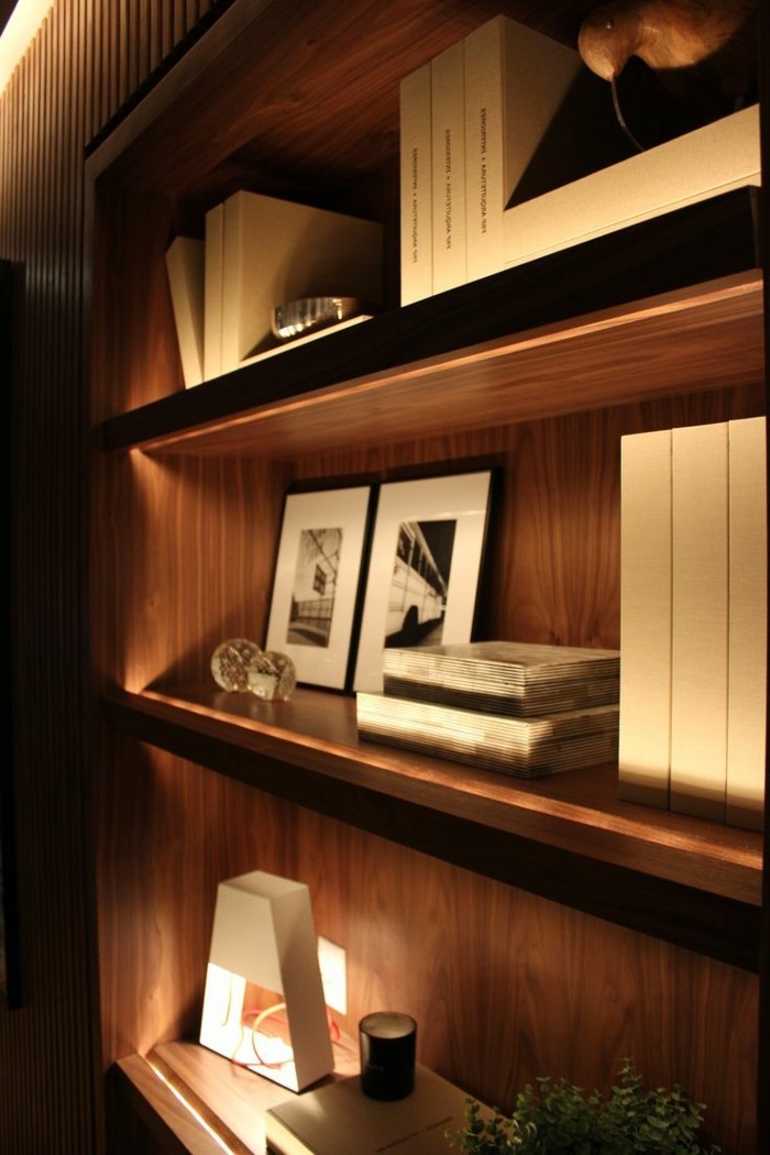 lighting ideas led render shelves illuminate deco ideas