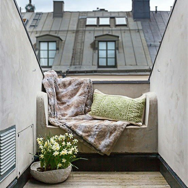 proyecto balcón diseño ideas sala de estar
