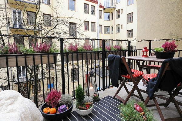 balcón cómodo diseños ideas ambiente de la ciudad
