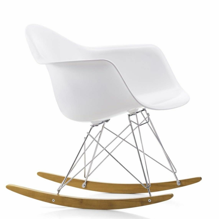 οι διάσημοι αρχιτέκτονες κουνιστές καρέκλες Charles και Ray Eames